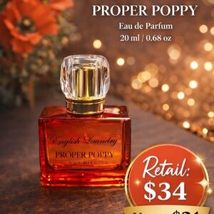 English Laundry Proper Poppy Eau de Parfum - Vibrant Red